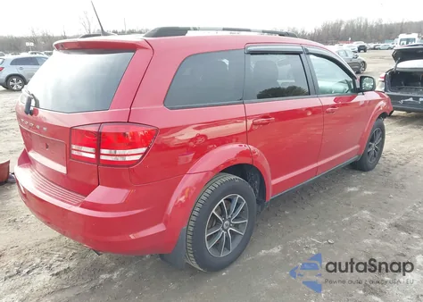 2018 Dodge Journey Se from USA, damaged, VIN 3C4PDCAB6JT445691